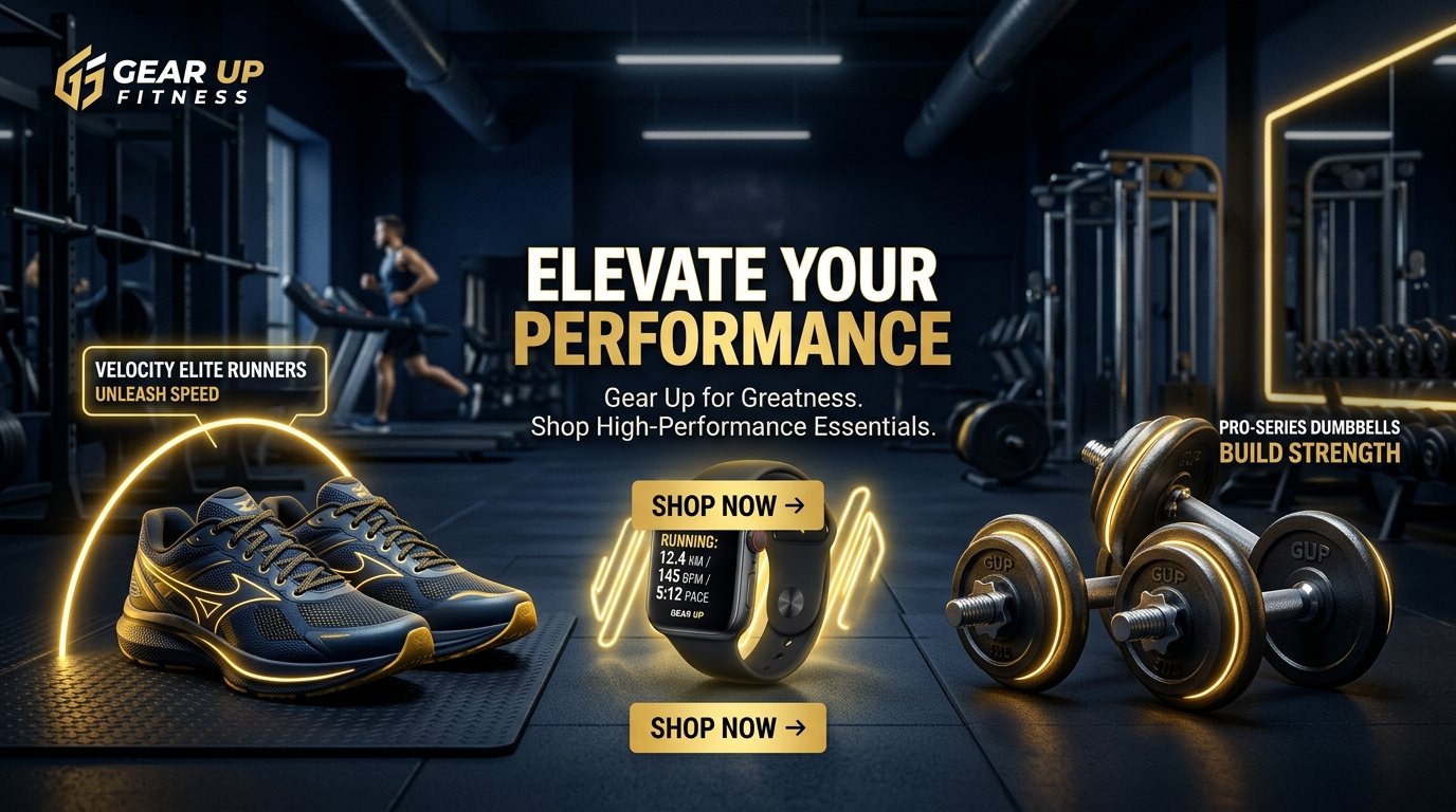 Elevate Your Performance - Gear Up for Greatness